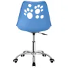 Detská stolička k písaciemu stolu SPRINGOS PAWS HF0039 modrá
