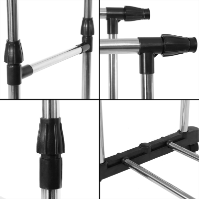 Pojazdný vešiak na oblečenie SPRINGOS HA7455