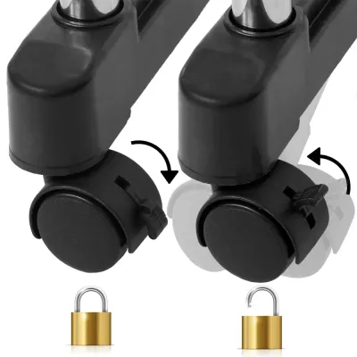 Pojazdný vešiak na oblečenie SPRINGOS HA7455