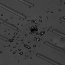 Dvojposchodový odkvapkávač na riad 42x30 cm SPRINGOS KI0157 čierny