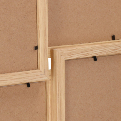 Fotorámik na 12 fotiek 61x46 cm SPRINGOS PANORAMA PF0032 hnedý