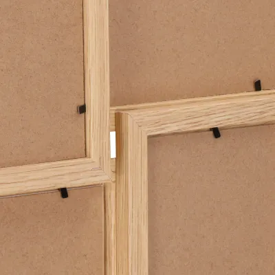 Fotorámik na 12 fotiek 61x46 cm SPRINGOS PANORAMA PF0032 hnedý