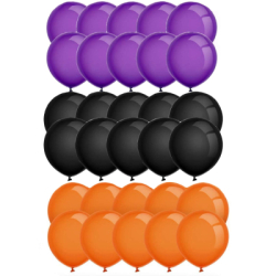 Sada balónikov FELIZ HALLOWEEN SPRINGOS HA5217 oranžovo-fialová