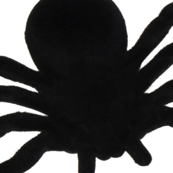 Umelý pavúk 11cm SPRINGOS HALLOWEEN čierny sada 2ks