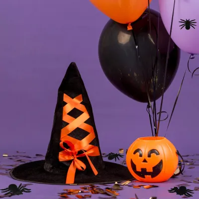 Umelý pavúk 11cm SPRINGOS HALLOWEEN čierny sada 2ks