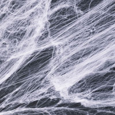 Pavučina s pavúkmi 20g SPRINGOS HALLOWEEN biela