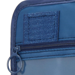 Cestovná kozmetická taška závesná 23x19x10 cm SPRINGOS VOYA modrá