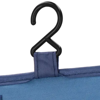 Cestovná kozmetická taška závesná 23x19x10 cm SPRINGOS VOYA modrá