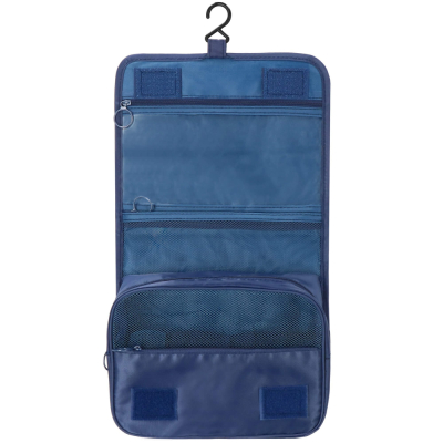 Cestovná kozmetická taška závesná 23x19x10 cm SPRINGOS VOYA modrá