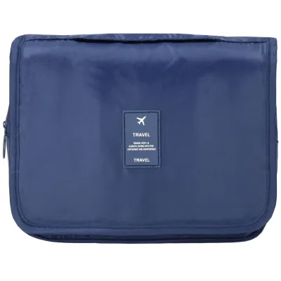 Cestovná kozmetická taška závesná 23x19x10 cm SPRINGOS VOYA modrá
