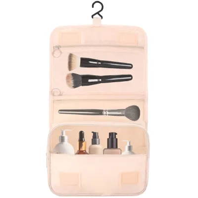 Cestovná kozmetická taška závesná 23x19x10 cm SPRINGOS ELENI ružová