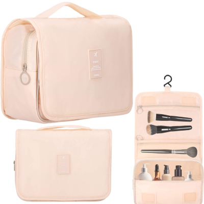 Cestovná kozmetická taška závesná 23x19x10 cm SPRINGOS ELENI ružová