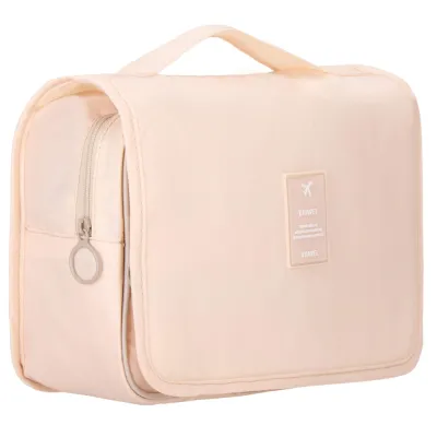 Cestovná kozmetická taška závesná 23x19x10 cm SPRINGOS ELENI ružová