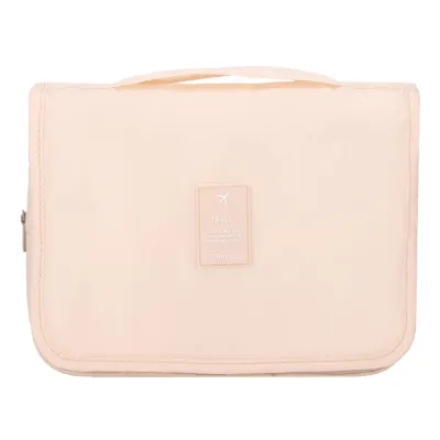 Cestovná kozmetická taška závesná 23x19x10 cm SPRINGOS ELENI ružová