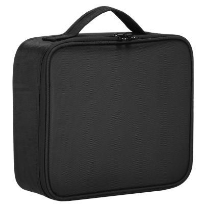 Cestovná kozmetická taška 26x23x10 cm SPRINGOS AURI čierna