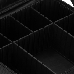 Cestovná kozmetická taška 26x23x10 cm SPRINGOS AURI čierna