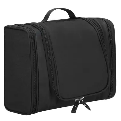 Cestovná kozmetická taška závesná 24x21x10 cm SPRINGOS SOLA čierna