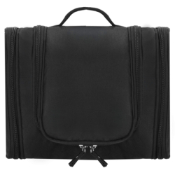 Cestovná kozmetická taška závesná 24x21x10 cm SPRINGOS SOLA čierna