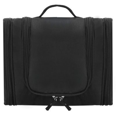 Cestovná kozmetická taška závesná 24x21x10 cm SPRINGOS SOLA čierna