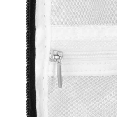 Cestovná kozmetická taška závesná 24x21x10 cm SPRINGOS SOLA čierna