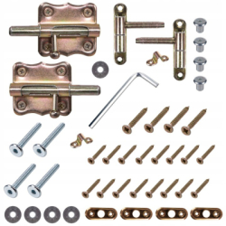 Bezpečnostná zábrana nastaviteľná 72-122 cm SPRINGOS FlexiLock