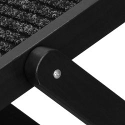 Nastaviteľná rampa pre psov SPRINGOS DR001 čierna