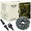 LED svetelná reťaz - 41,5m, 500LED, IP44, studená biela