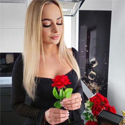 Večná ruža v darčekovom balení SPRINGOS HA7449 červená