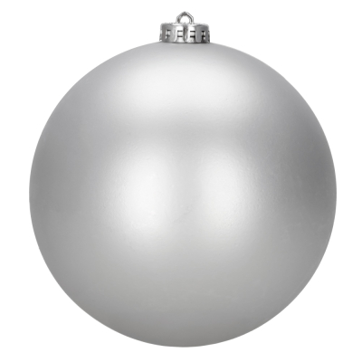 Vianočné banky strieborné mix - 15 cm, sada 6ks CA1530