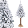 Vianočný stromček Smrek zasnežený na kmienku 180 cm
