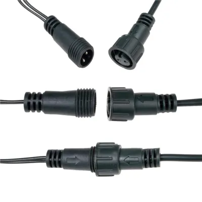 LED svetelná reťaz - 17,5m, 300LED, IP44, modrá + záblesky