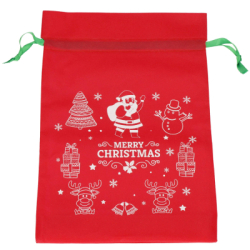 Vianočná taška 36x24,5 cm Soby, vianočné dekorácie