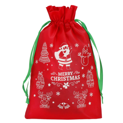 Vianočná taška 36x24,5 cm Soby, vianočné dekorácie