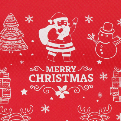 Vianočná taška 36x24,5 cm Soby, vianočné dekorácie