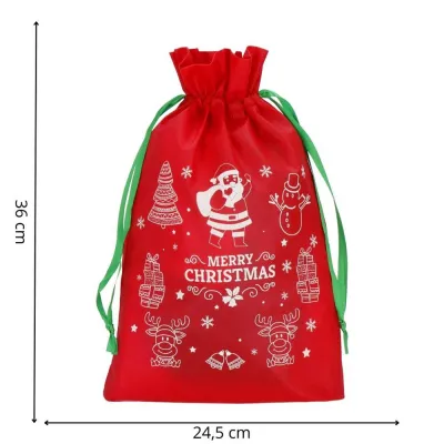 Vianočná taška 36x24,5 cm Soby, vianočné dekorácie
