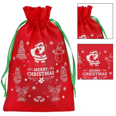 Vianočná taška 36x24,5 cm Soby, vianočné dekorácie