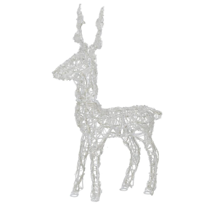 LED Sob - 42cm, 100LED, časovač, IP44, teplá biela