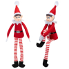 Škriatok Elf červený 40cm, vianočné dekorácie