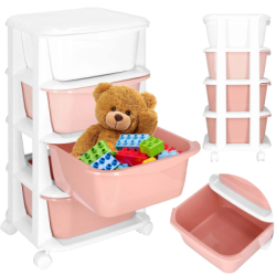 Skrinka na kolieskach 4 zásuvky SPRINGOS HA0212