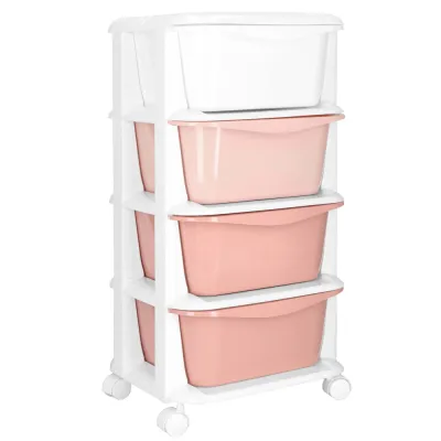 Skrinka na kolieskach 4 zásuvky SPRINGOS HA0212