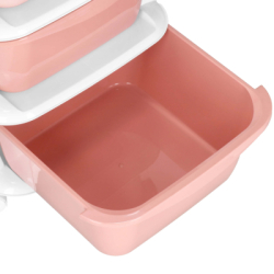 Skrinka na kolieskach 4 zásuvky SPRINGOS HA0212