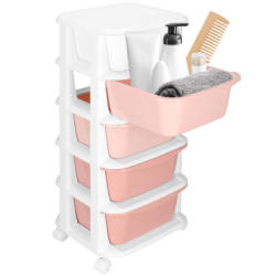 Skrinka na kolieskach 5 zásuviek SPRINGOS HA0211