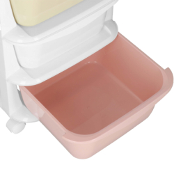 Skrinka na kolieskach 5 zásuviek SPRINGOS HA0213