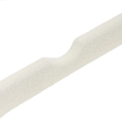 Zamatové ramienka na šaty béžová 45cm, sada 20ks HG0084