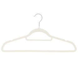 Zamatové ramienka na šaty béžová 45cm, sada 20ks HG0084