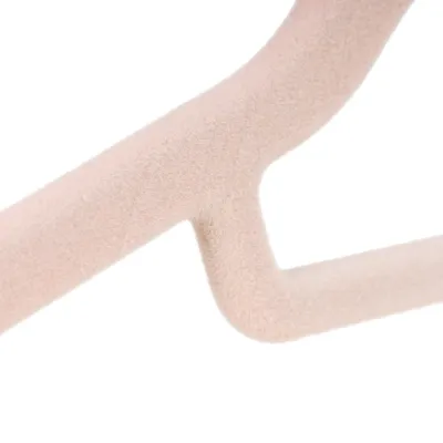 Zamatové ramienka na šaty ružová 45cm, sada 20ks HG0083