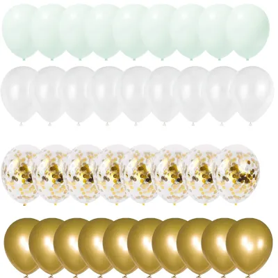 Párty balóniky, mix farieb, sada 50ks SPRINGOS PS0045