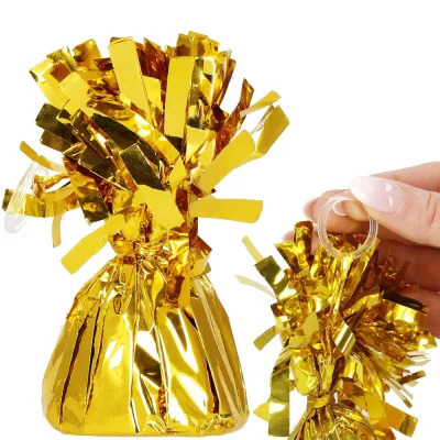 Ťažítko na balóniky, zlaté PS0007