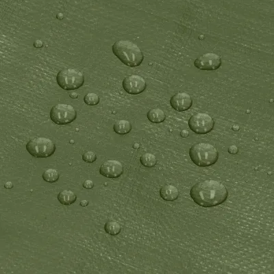 Krycia plachta s okami 4x5 m, 100g PE zelená SPRINGOS GA21824