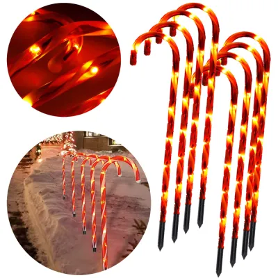 LED svetelné paličky - 72cm sada 18ks, 64 LED, IP44, teplá biela